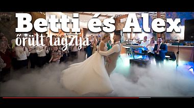 Sopron, Macaristan'dan Gazsovics Krisztián kameraman - Betti és Alex veretős lagzija, düğün
