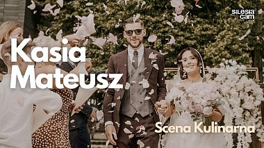 Filmowiec Silesiacam Paweł Brzezina z Rybnik, Polska - Teledysk Ślubny | Kasia & Mateusz | Scena Kulinarna Bytom, wedding