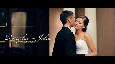 Videographer Sergei Sushchik from Novodnestrovsk, Ukraine - Rostyslav + Julia | Wedding highlights, wedding
