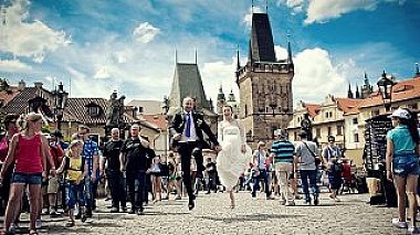Видеограф Leoš Brabec, Прага, Чехия - Andrea + Tom, свадьба