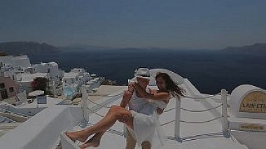 Filmowiec Aндрeй Винoгрaдoв z Sankt Petersburg, Rosja - LoveStory in Santorini, engagement