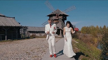 来自 伊万诺沃州, 俄罗斯 的摄像师 Александр Широкоряд - Всё пучком "Настя и Лёха", wedding