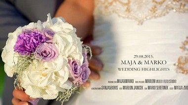 来自 瓦拉日丁, 克罗地亚 的摄像师 Mario Seretinek - Maja & Marko wedding highlights, engagement, wedding
