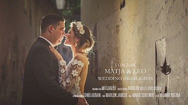 Βιντεογράφος Mario Seretinek από Βαραζντίν, Κροατία - Matja & Leo, wedding