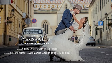 Videographer Mario Seretinek from Varazdin, Croatie - Marina & Ilija Wedding Highlights, musical video, showreel, wedding