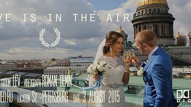 St. Petersburg, Rusya'dan Roman Demin kameraman - Love is in the air, düğün
