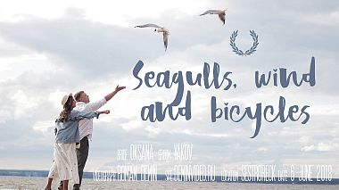 Βιντεογράφος Roman Demin από Αγία Πετρούπολη, Ρωσία - Seagulls, wind and bicycles [deminvideo.ru], wedding