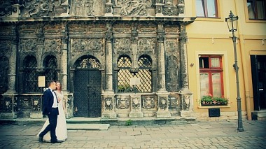 Videografo ANDRIY KHOMYAK MULTIKFILM studio da Leopoli, Ucraina - Ксюша + Андрюша Wedding Highlights, wedding