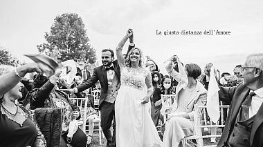 Видеограф Danilo Gangemi, Новара, Италия - La giusta distanza dell'Amore, SDE, аэросъёмка, свадьба