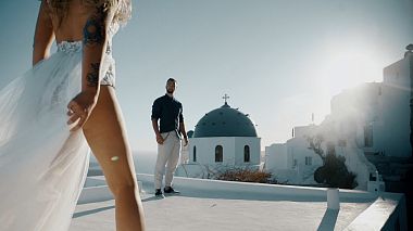 Videographer Vasiliy Borovoy đến từ wedding in Santorini, drone-video, wedding