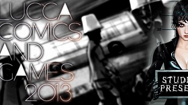 Roma, İtalya'dan Viaceslav Ermolaev kameraman - Comics & Games, Lucca 2013, raporlama

