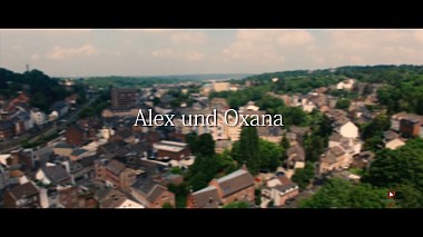 Videograf Andrei Slezovskiy din Frankfurt pe Main, Germania - Alex und Oxsana - Same Day Edit Wedding (SDE), SDE, clip muzical, eveniment, filmare cu drona, nunta