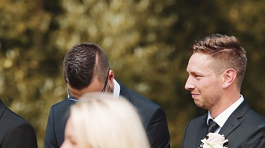 Videographer Lubos Konecny from Prague, Tchéquie - Emotional Groom Reaction To Seeing Bride, engagement, showreel, wedding