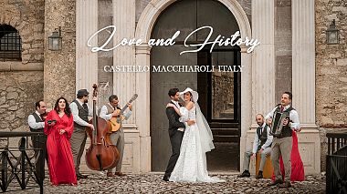 Salerno, İtalya'dan Romeo Ruggiero kameraman - Love and History in Castello Macchiaroli, drone video, düğün, etkinlik, reklam
