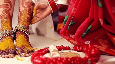 Videografo MP Studios da Varsavia, Polonia - ह | न // Hindu Wedding in Dubai / beach and desert, wedding
