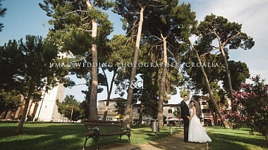 Видеограф Igor Lovrinovic, Травник, Босна и Херцеговина - Ines & Ivan // Umag Wedding - Croatia, drone-video, engagement, wedding