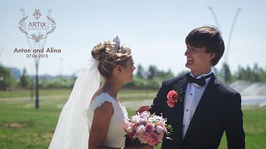 Videógrafo Dmitriy Makeyev de Astana, Casaquistão - Anton and Alina, wedding