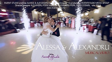 Видеограф InventStudio Media Group, Галати, Румъния - Musical Alessa & Alexandru, wedding