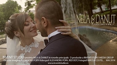 Видеограф InventStudio Media Group, Галати, Румъния - Nela & Danutz | Teaser Wedding, wedding