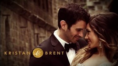 Filmowiec Gattotigre Destination Wedding Videography z Florencja, Włochy - A CASTLE WEDDING IN GOLD AND BLACK: KRISTAN & BRENT, wedding