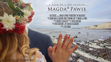 Видеограф I DO Studios, Краков, Польша - Magda i Paweł Highlights, аэросъёмка, свадьба