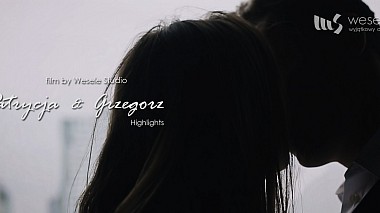 Βιντεογράφος Wesele Studio από Βαρσοβία, Πολωνία - Patrycja & Grzegorz - Highlights, wedding