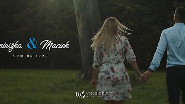 Видеограф Wesele Studio, Варшава, Польша - Agnieszka & Maciej - Coming soon, свадьба