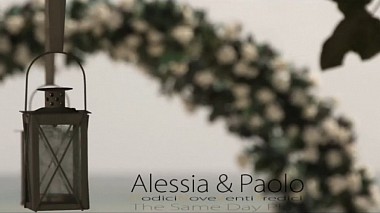 Βιντεογράφος Giuseppe Papasidero από Λατίνα, Ιταλία - Wedd Day, wedding