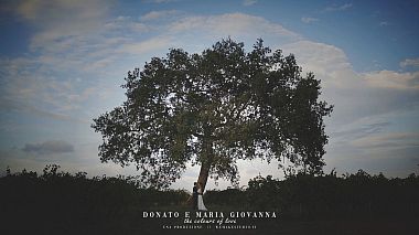 Видеограф Daniele Fusco Videomaker, Лече, Италия - THE COLOURS OF LOVE - Donato e Maria Giovanna, drone-video, engagement, event, wedding