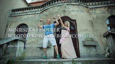 Відеограф Cinema Studio, Вроцлав, Польща - Agnieszka i Piotrek w Podziękowaniu Rodzicom, engagement