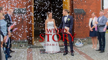 Wrocław, Polonya'dan Cinema Studio kameraman - Adam i Anna Short Cut, düğün
