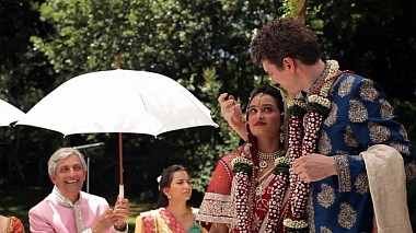 Видеограф Marco Schenoni, Комо, Италия - Nicholas & Karisma, British/ Hindu wedding in Tuscany, свадьба