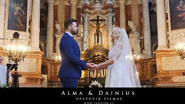来自 维尔纽斯, 立陶宛 的摄像师 Darius Januskevicius - Alma & Dainius || wedding Lithuania, wedding