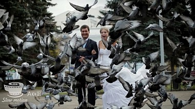 Видеограф Slow Motion, Перм, Русия - A&E - полная версия клипа (Slow Motion Studio Пермь), wedding