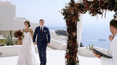 来自 喀山, 俄罗斯 的摄像师 Gleb Subbota - Pavel and Anna // Santorini wedding, wedding