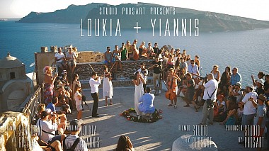 Видеограф Phosart Cinematography, Афины, Греция - Destination Wedding Proposal at Santorini, лавстори, свадьба