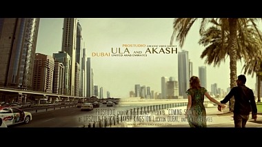 Videograf PROSTUDIO Creative Video Agency din Varşovia, Polonia - ProStudio :: DUBAI :: Ula & Akash, nunta