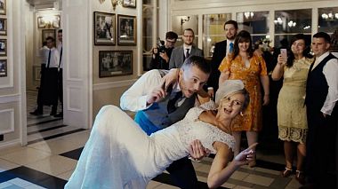 Videographer Lada Moment Studio from Łódź, Pologne - Agnes & Ben | Palace Tlokinia, wedding