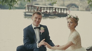 Videógrafo Sergey Leshkov de Praga, República Checa - Sofia&Mikhail. Prague, wedding