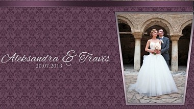 Видеограф Kiril Jordanoski, Охрид, Северна Македония - Aleksandra & Travis, wedding