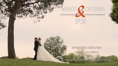 Videografo Luca Bonfigli da Firenze, Italia - Marco and Caterina, wedding