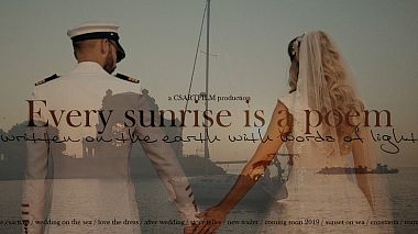 来自 巴克乌, 罗马尼亚 的摄像师 CSART FILM - Every sunrise is a poem! ➠COMING SOON, anniversary, drone-video, wedding