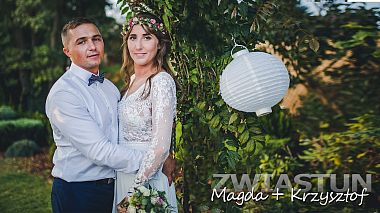 来自 佩斯科维采, 波兰 的摄像师 VIDEO FOCUS / Artur Wesoły - Zwiastun - Magda i Krzysztof, wedding
