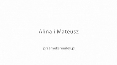 Videógrafo przemeksmialek.pl  filmowanie ślubów de Lódz, Polónia - Alina i Mateusz, engagement