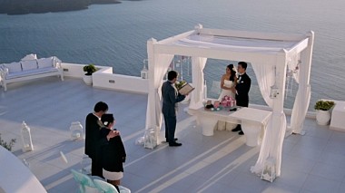 Videographer MONT videography from Atény, Řecko - Wedding in Santorini, wedding