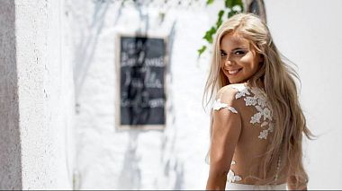Видеограф MONT videography, Афины, Греция - Marianne & Martti | Santorini fairytale elopement, свадьба, юбилей