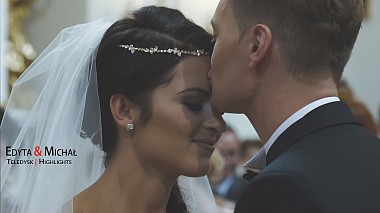 来自 卢布林, 波兰 的摄像师 MSFilm Production - Romantic and dynamic Highlights | Edyta & Michał, drone-video, reporting, wedding