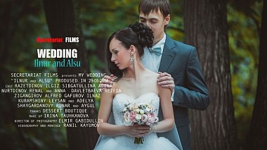 Videografo Раниль Каюмов da Chelny, Russia - Ilnur & Alsu, wedding