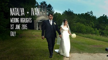 Видеограф Daniele Basso, Удине, Италия - Natalya + Ivan wedding Highlights - Italy, wedding