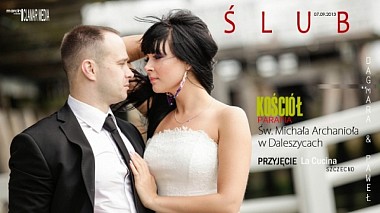 Βιντεογράφος Clamar Media από Κιέλτσε, Πολωνία - Dagmara & Paweł, wedding